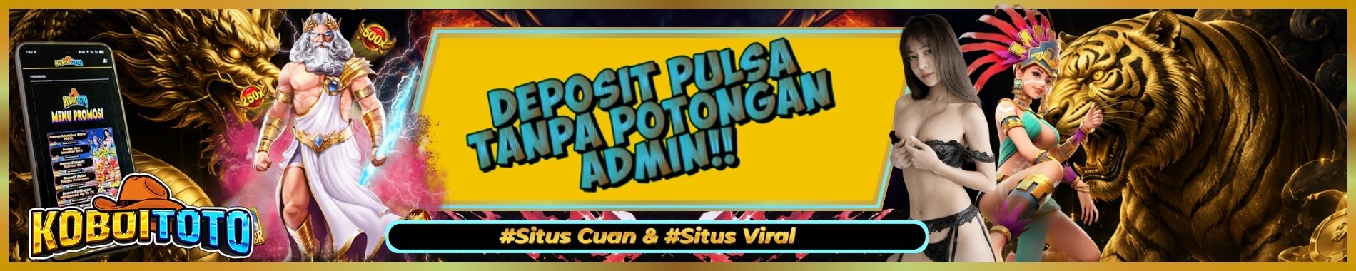 Koboitoto - Deposit Pulsa Tanpa Potongan